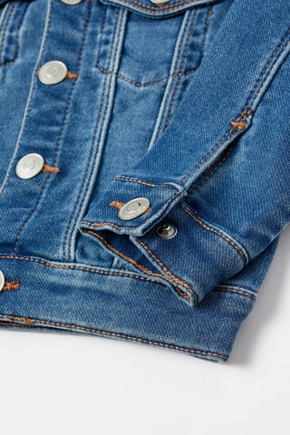 Veste en jean - Bleu cobalt