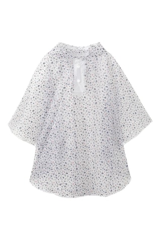 Imperméable à capuche - Orange