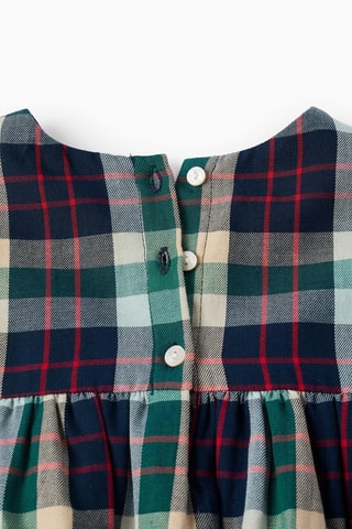 Blouse - Bleu foncé et vert