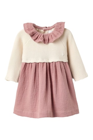 Robe trompe-l’œil - Rose clair