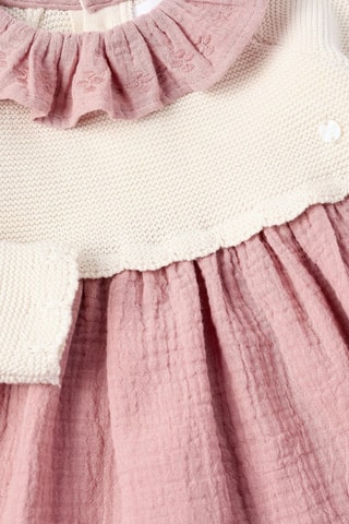 Robe trompe-l’œil - Rose clair