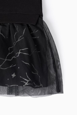 Robe trompe-l’œil - Noir