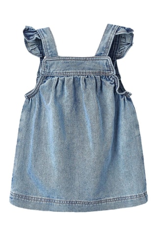 Robe-salopette en jean - Bleu clair