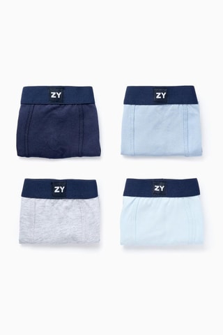 4 boxers - Bleu