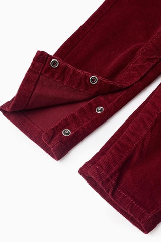 Salopette en velours - Bordeaux