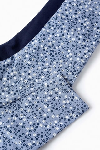 2 leggings - Bleu foncé