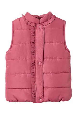 Doudoune sans manches - Vieux rose