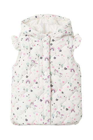 Doudoune à capuche - Blanc