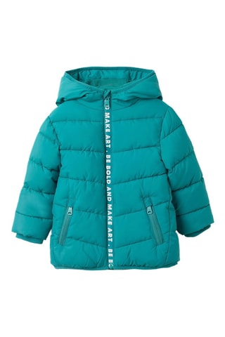 Doudoune à capuche - Vert