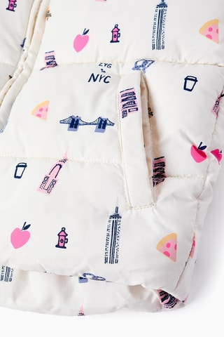 Doudoune sans manches - Blanc