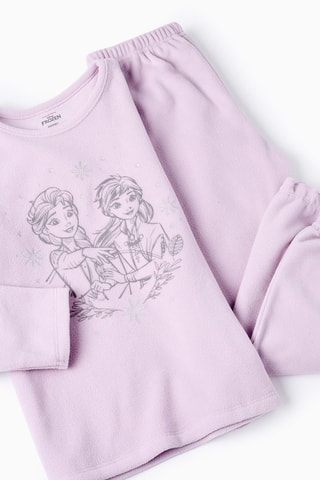 Pyjama Elsa et Anna La Reine des Neiges Disney - Mauve