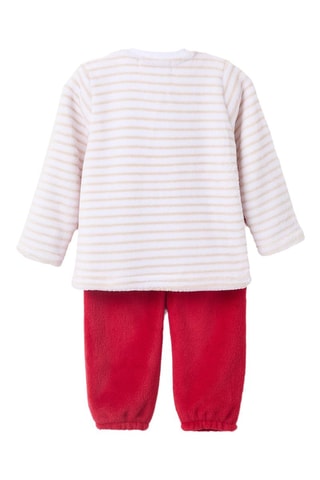 Pyjama - Blanc et rouge