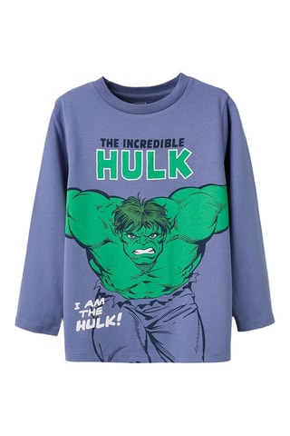 T-shirt Hulk Avengers Marvel - Indigo