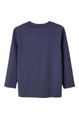 2 t-shirts - Orange et bleu marine