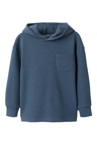 T-shirt à capuche - Bleu foncé