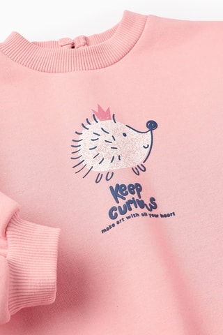 Sweat polaire - Rose