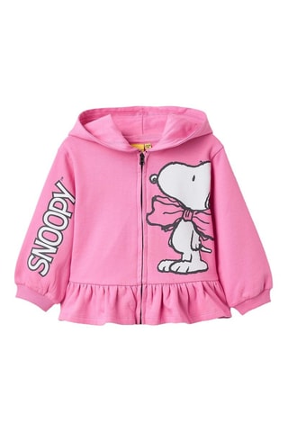 Sweat polaire Snoopy Snoopy et les Peanuts - Rose