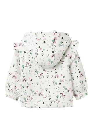 Sweat polaire à capuche - Beige clair