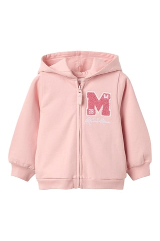 Sweat à capuche Minnie Disney - Rose poudré