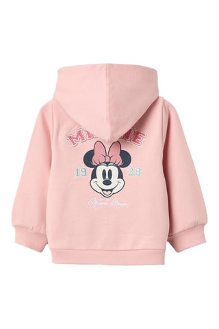 Sweat à capuche Minnie Disney - Rose poudré