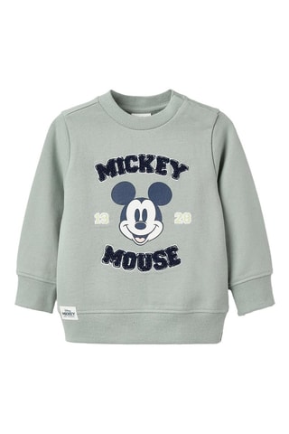 Sweat Mickey Disney - Vert clair