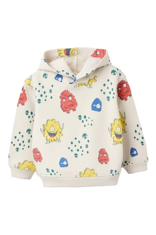 Sweat à capuche - Beige