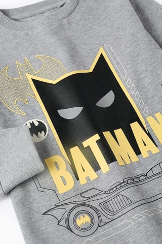 Sweat Batman La Ligue des Justiciers DC Comics - Gris foncé