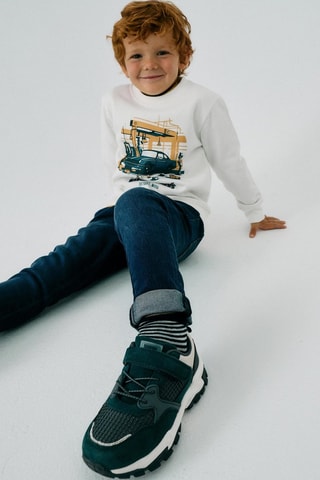 Sweat polaire - Beige clair