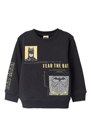 Sweat Batman La Ligue des Justiciers DC Comics - Noir
