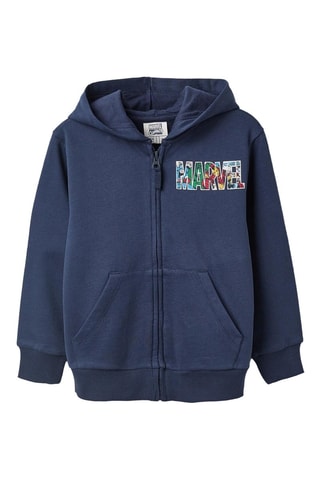 Sweat à capuche Avengers Marvel - Bleu marine