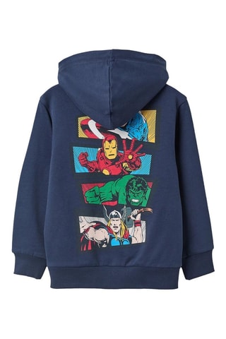 Sweat à capuche Avengers Marvel - Bleu marine