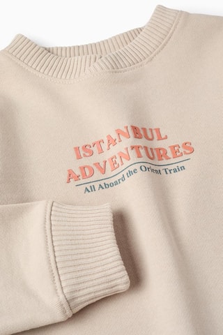 Sweat polaire - Gris clair