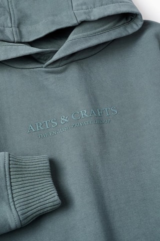 Sweat polaire à capuche - Bleu clair