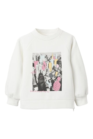 Sweat polaire - Blanc