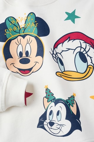 Sweat Minnie et ses amis Disney - Beige