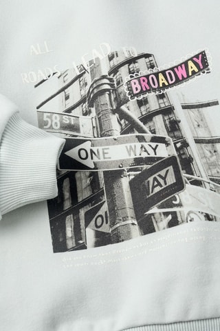 Sweat polaire - Vert d’eau