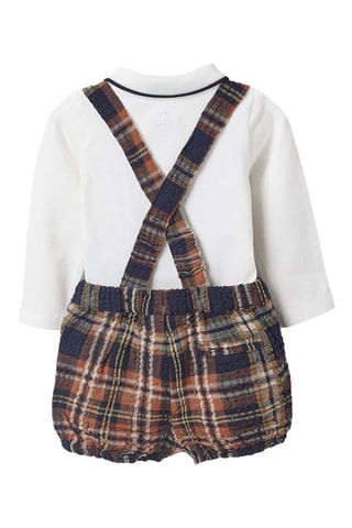 Body-polo et short - Blanc