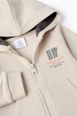 Sweat à capuche et pantalon - Gris foncé