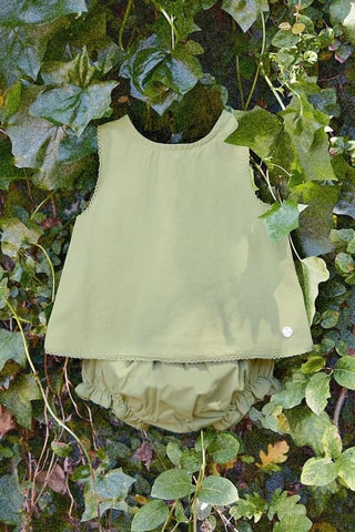 T-shirt et bloomer - Vert clair