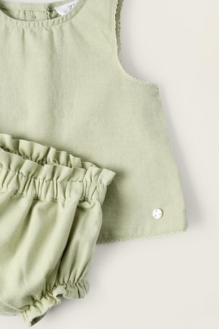 T-shirt et bloomer - Vert clair