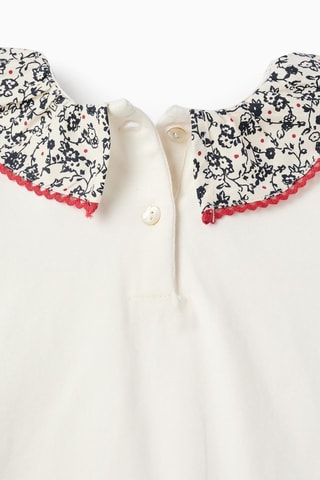 Blouse et bloomer - Blanc