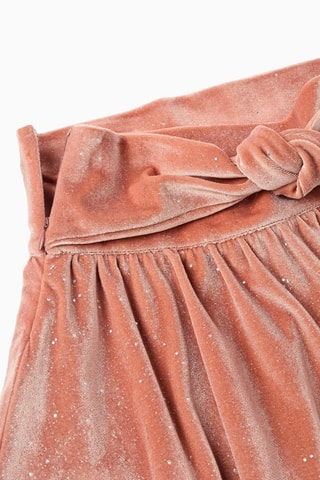 Jupe en velours - Rose