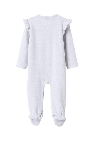 Grenouillère Mickey Disney - Gris clair