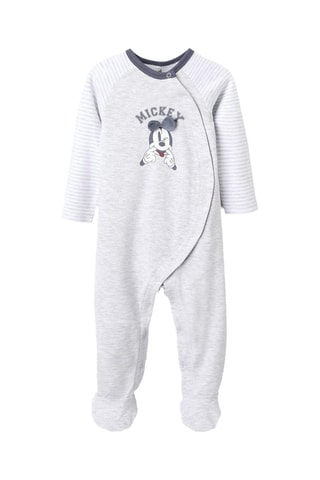 Grenouillère Mickey Disney - Gris clair