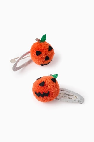 2 pinces à cheveux - Gris