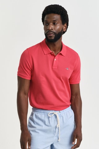 Polo regular - Vermelho