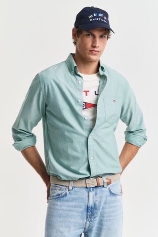 Camisa regular - Verde