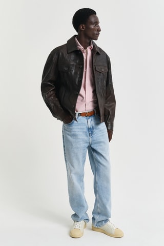 Camisa regular - Rosa