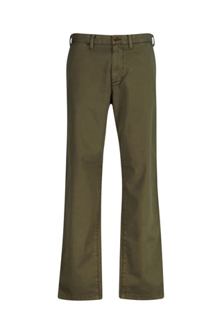 Calças chino regular - Caqui