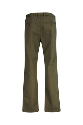 Calças chino regular - Caqui